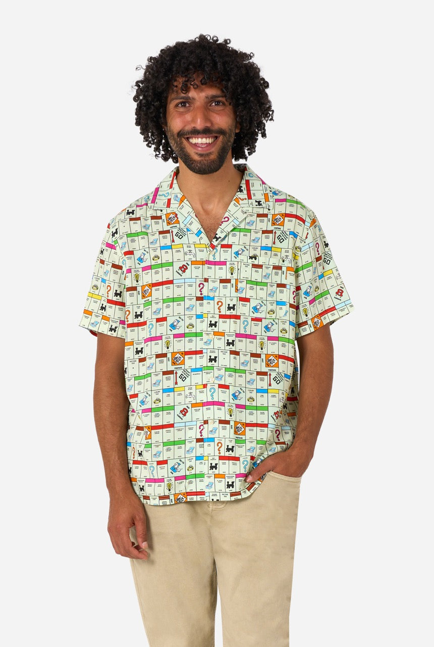 Monopoly Board Hawaiian Shirt official OppoSuits product photo