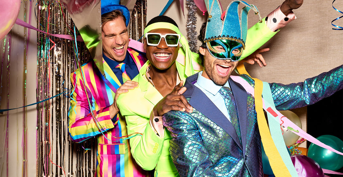 Affordable Bold Mens Suits for Parties | OppoSuits