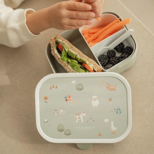 Boîte à goûter - Vert - Little Farm