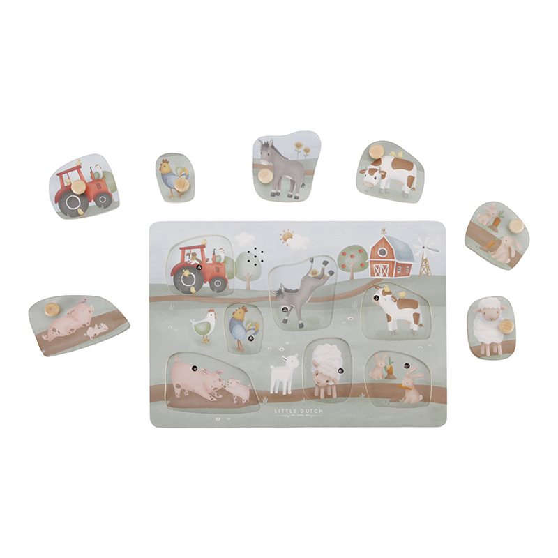 Geräuschepuzzle Little Farm 