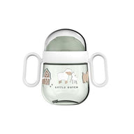 Anti-leak cup - Green - Little Farm 