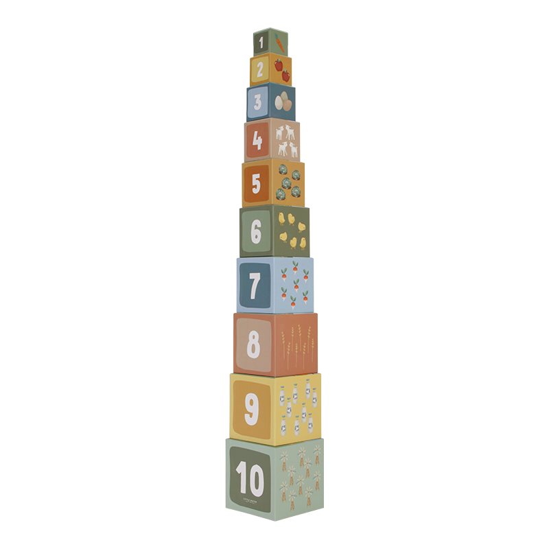 Cardboard Stacking Tower Little Farm 