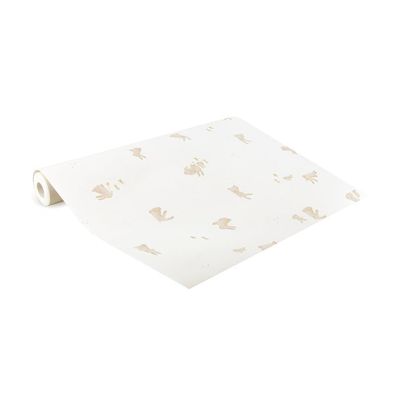 Fleece wallpaper Baby Bunny 