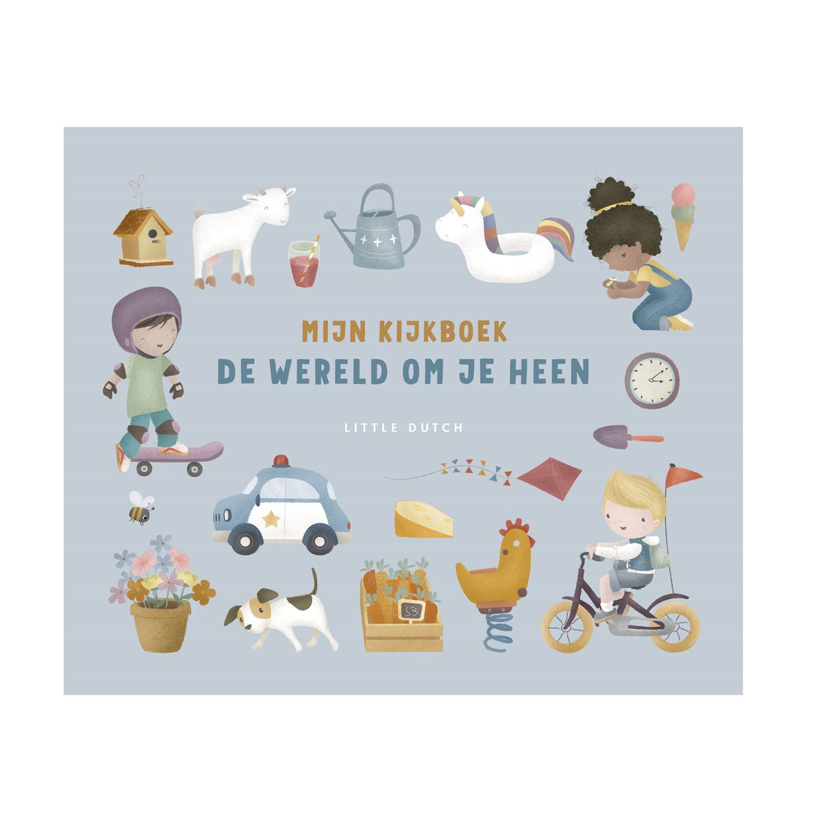 Kinderbuch Mein Bilderbuch, die Welt um dich herum  - NL