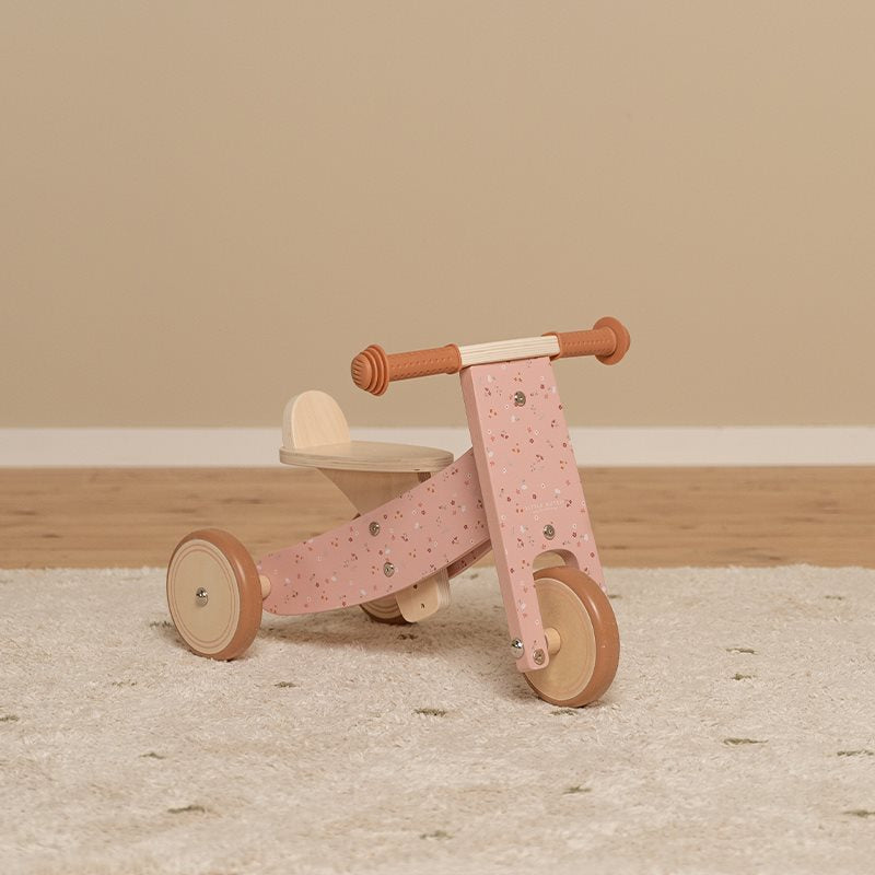 Holzdreirad Rosa 