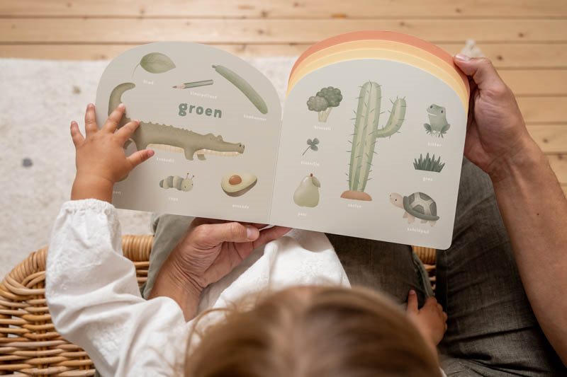 Kinderbuch Regenbogen Malbuch - NL