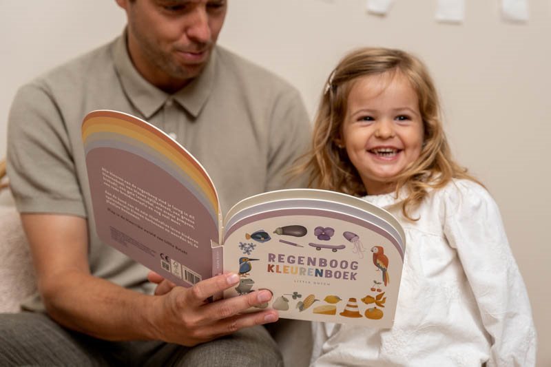 Kinderbuch Regenbogen Malbuch - NL