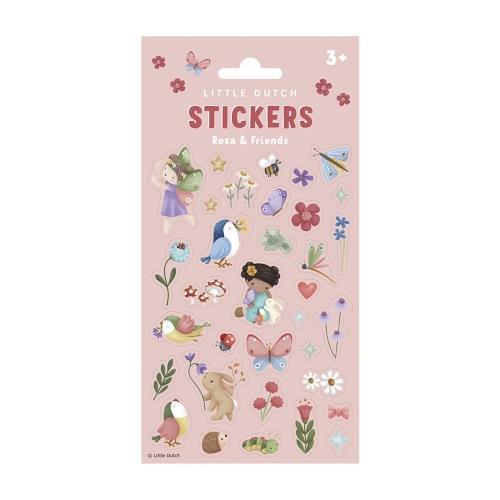 Stickerbogen Rosa & Friends 