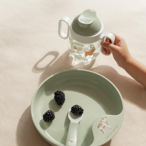 Anti-leak cup - Green - Little Farm 