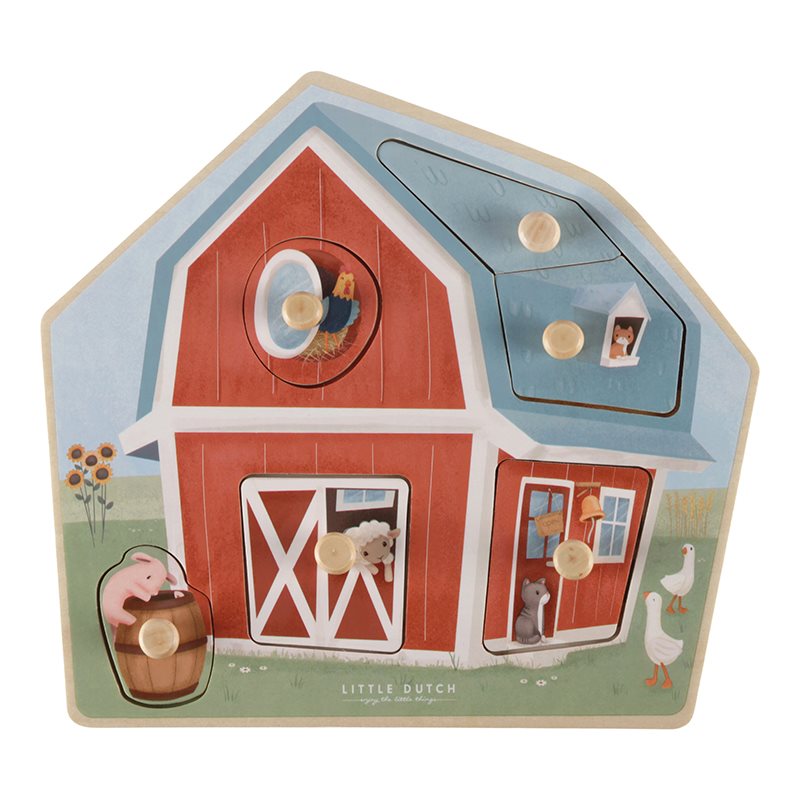 Holzpuzzle Little Farm 