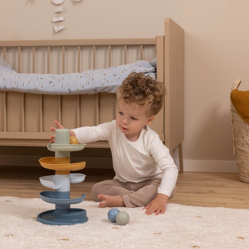 Spiral Tower Blue 