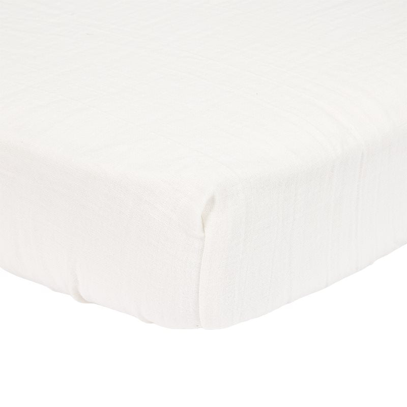 Drap housse hydrophile berceau Soft White