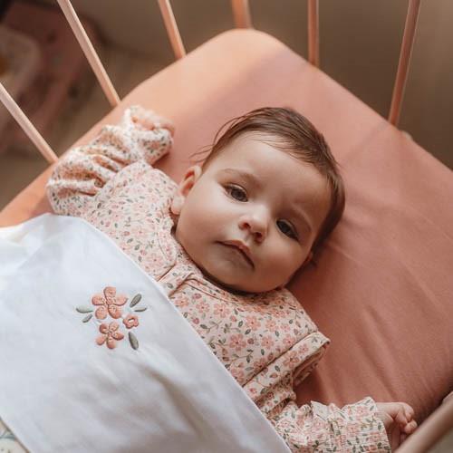 Drap-housse pour berceau - Rose - Essentials
