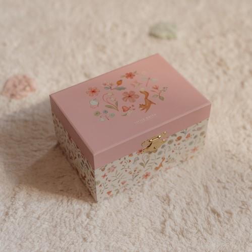 Schmuckkästchen mit Musik - Rosa 