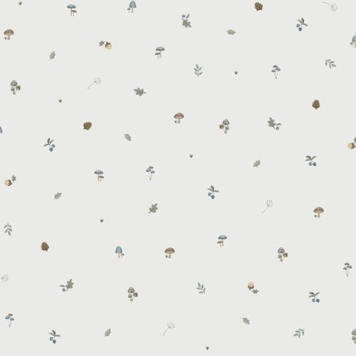 Non-woven wallpaper - Multicolored - Forest Friends - Forest Treasures 