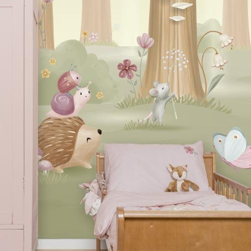 Fotobehang - Meerkleurig - Fairy Garden