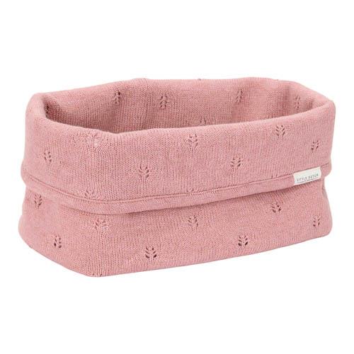Storage basket large - Pink - Essentials 