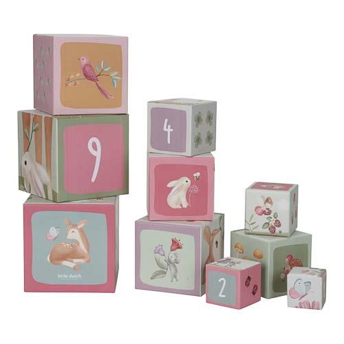 Stacking Tower - Pink - Fairy Garden 