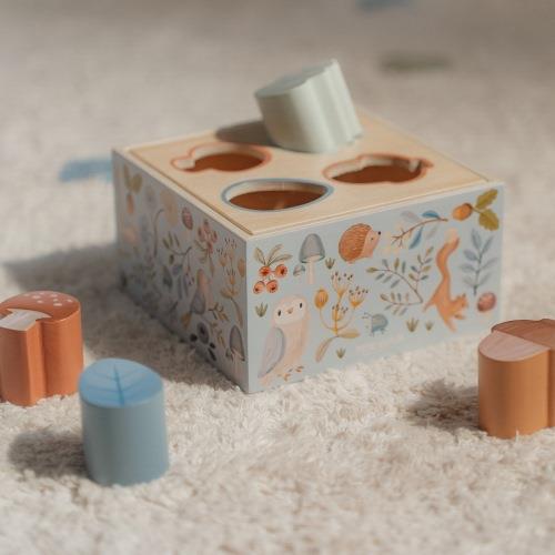 Formenbox - Blau - Forest Friends 