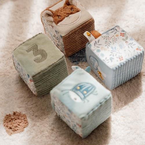 Jeu de blocs - Bleu - Forest Friends