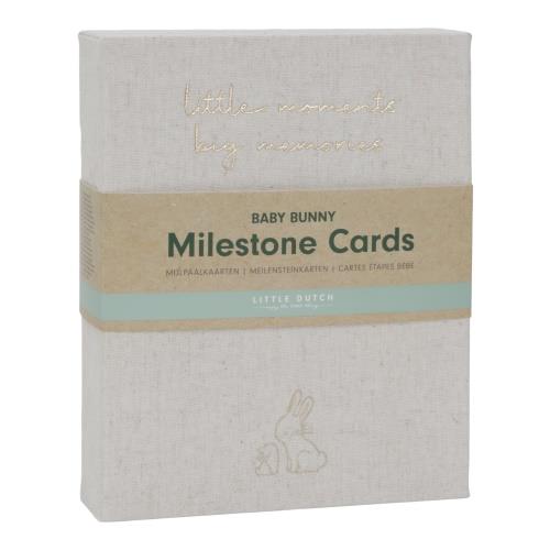 Cartes étapes - Beige - Baby Bunny - ET