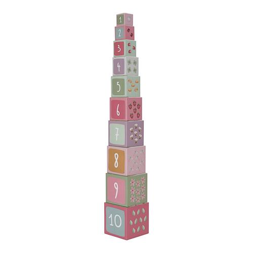 Stacking Tower - Pink - Fairy Garden 
