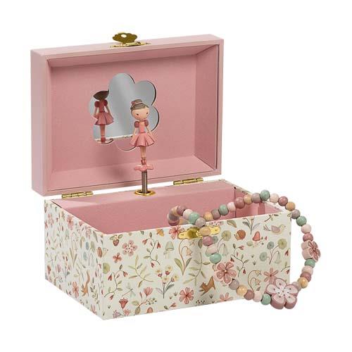 Schmuckkästchen mit Musik - Rosa 