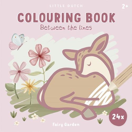 Malbuch - Rosa - Fairy Garden 