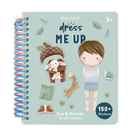 Aankleed- en stickerboek - Forest Friends