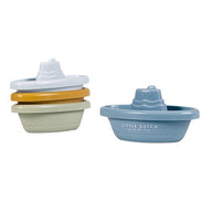 Stackable Bath Boats Blue 