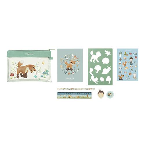 Etui mit Inhalt - Blau - Forest Friends 