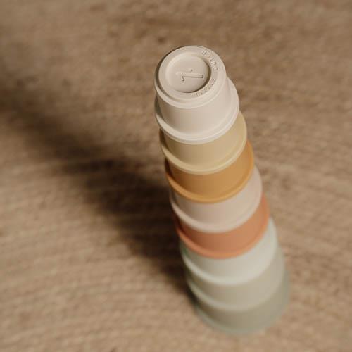 Stacking cups - Multicolored - Essentials 