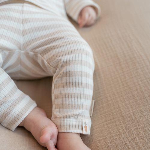 Pantalon - Sable - Newborn Naturals - Rayé