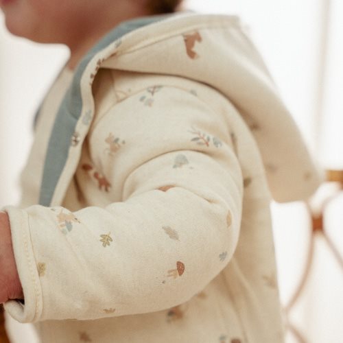 Wendbare Jacke - Blau - Forest Friends 
