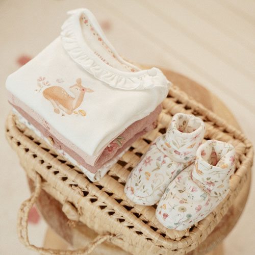 Slippers - White - Fairy Garden 