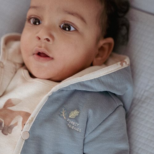 Wendbare Jacke - Blau - Forest Friends 
