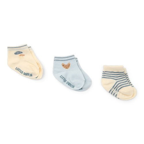 3-pack hoge sokken - Meerkleurig - Forest Friends