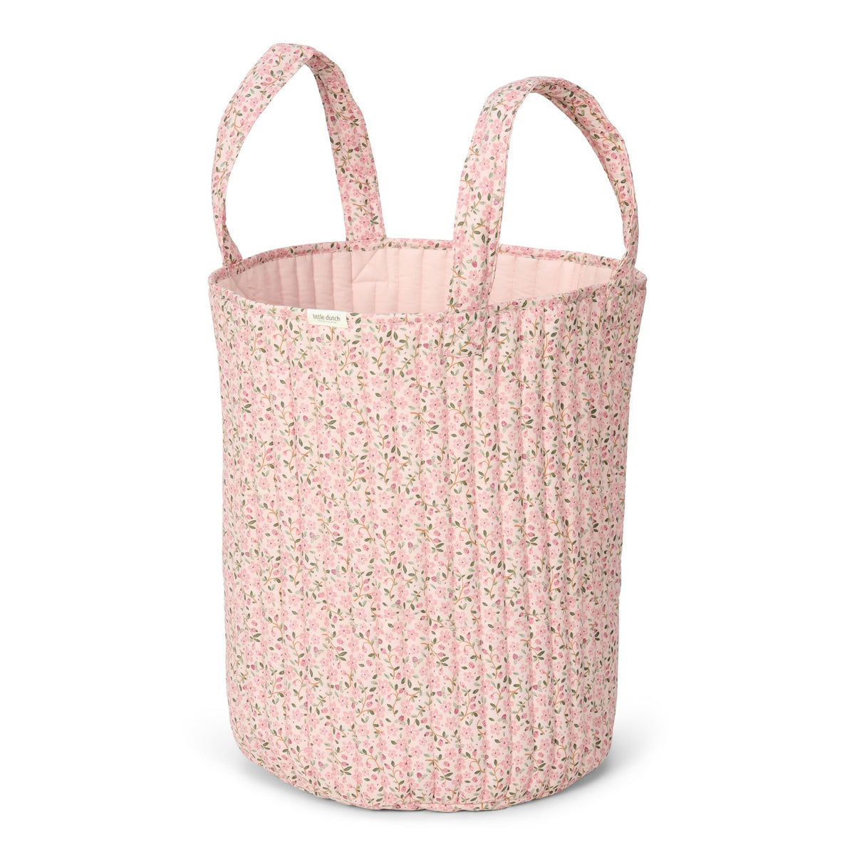 Opbergmand XL - Roze - Fairy Floral
