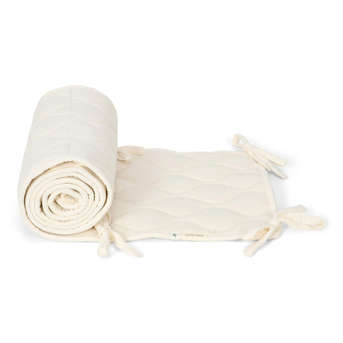 Crib bumper – White – Essentials 