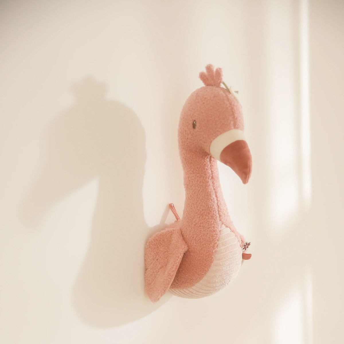 Dierenkop Flamingo - Roze