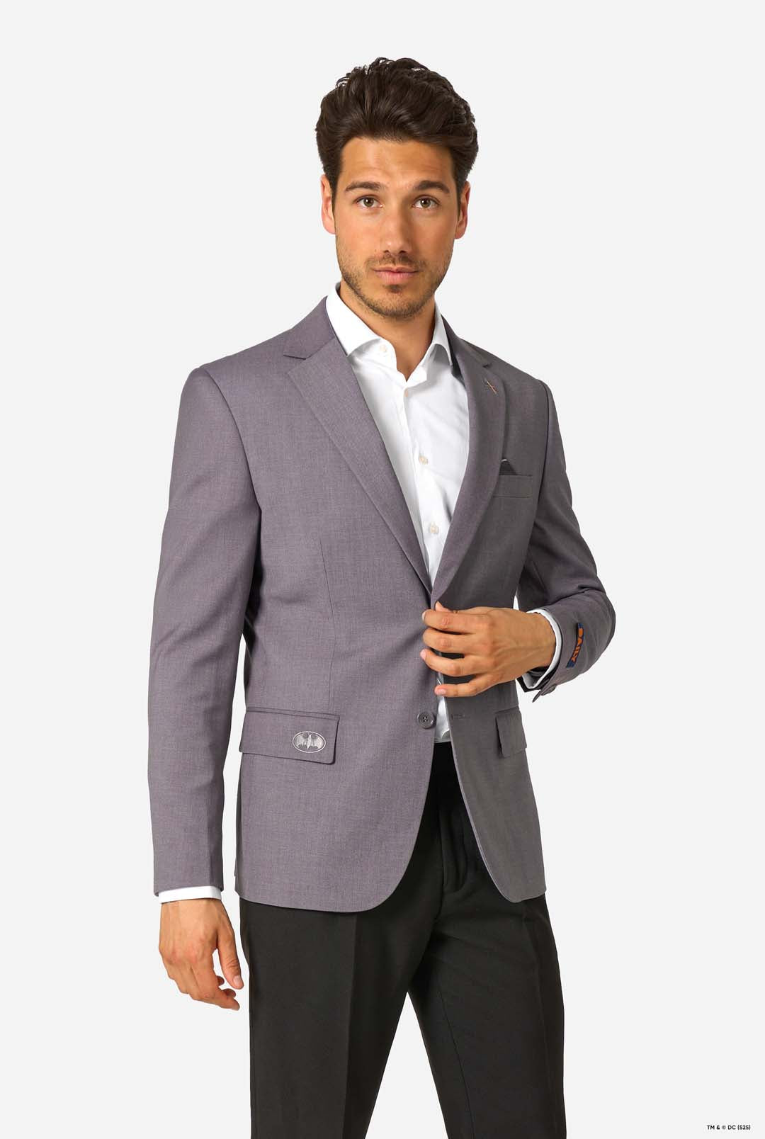 Daily Batman Grey Men’s Blazer official OppoSuits product photo