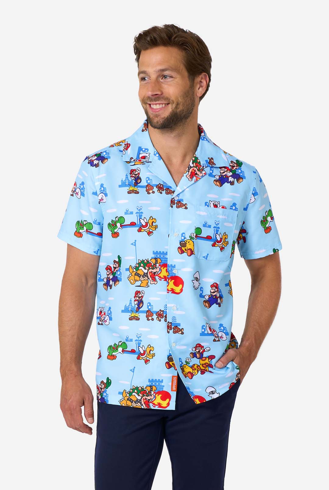 Super Mario Adventures Hawaii Shirt official OppoSuits product photo