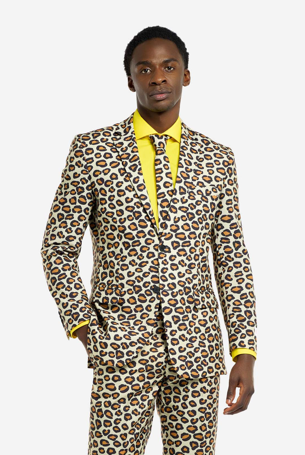 Reflective Perfective men’s suit from OppoSuits featuring shimmering reflective fabric for eye-catching, trend-savvy looks