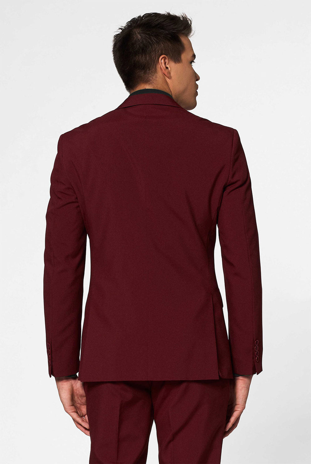 Men's Reflective Perfective suit featuring high-shine reflective fabric that catches light for a bold, eye-catching look.